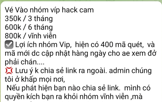 Loạt clip mẫn cảm bị hack kể từ camera căn nhà riêng rẽ bị rao buôn bán công khai minh bạch - Hình ảnh 1.