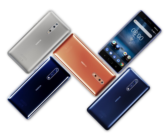Nokia chính thức ra mắt với camera kép Zeiss, chip Snapdragon 835