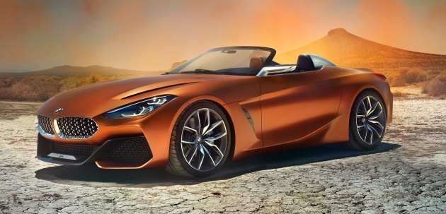 he lo hinh anh cua bmw z4 truoc ngay ra mat