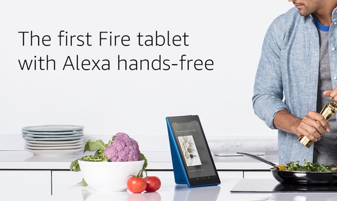 Amazon giới thiệu tablet Amazon Fire HD 10 mới với Alexa, giá 149 USD