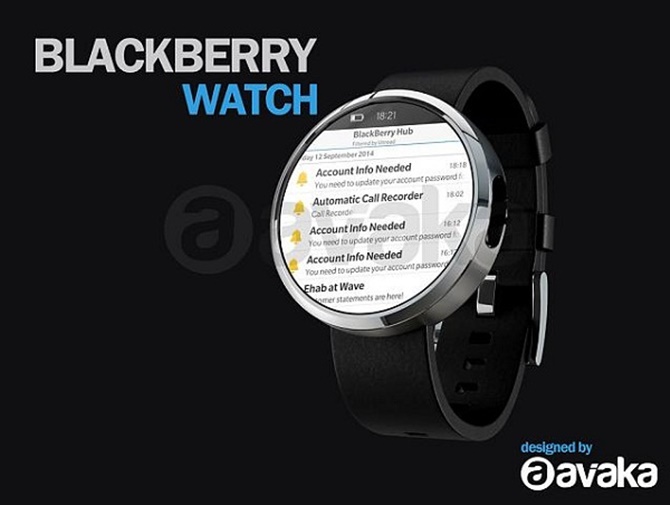 Chuẩn bị có smartwatch thương hiệu BlackBerry?