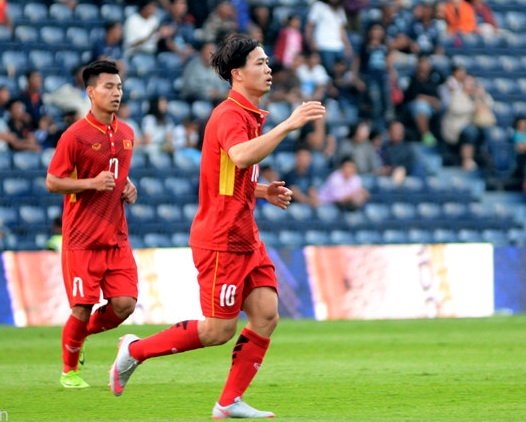 Công Phượng, Quang Hải nổ súng, U23 Việt Nam vùi dập Myanmar 4 bàn không gỡ
