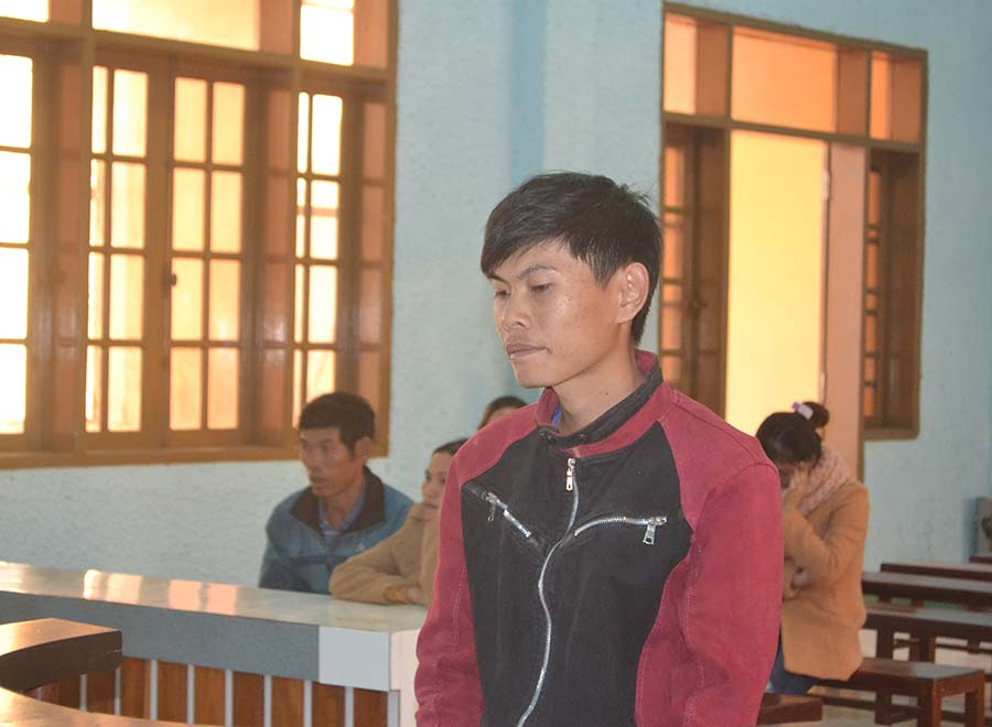  Phạm Văn Vũ tại phiên tòa phúc thẩm. Ảnh: Hoàng Minh