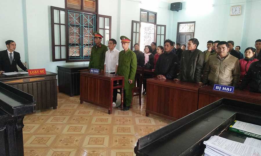  Bị cáo Ngô Thành Thọ tại phiên xét xử. Ảnh: Hoành Sơn