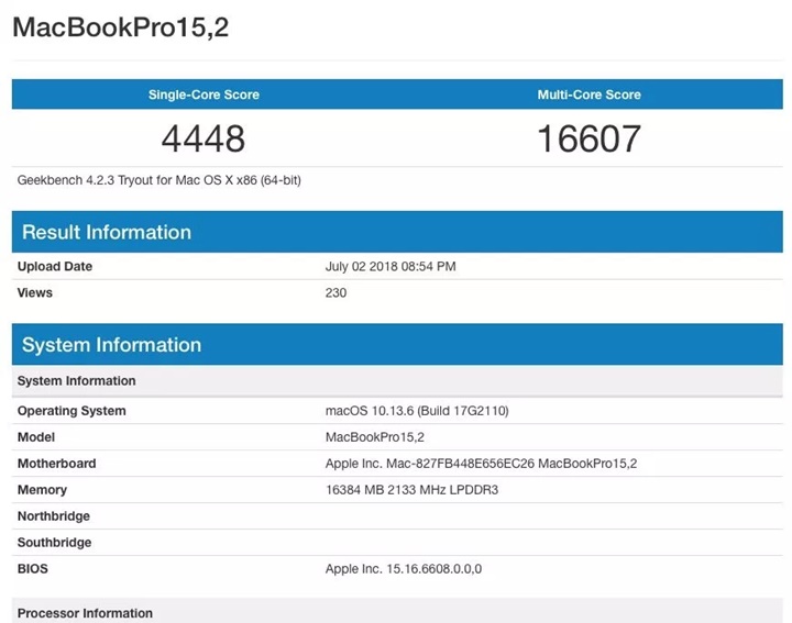 Apple chuẩn bị giới thiệu MacBook Pro mới với CPU 28W Intel