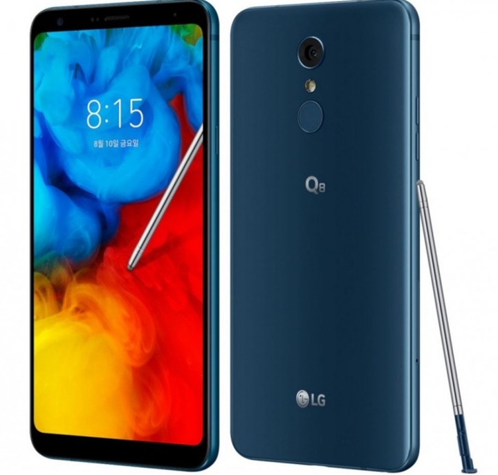 LG giới thiệu LG Q8 (2018) với màn hình 6.2 inch, kèm bút cảm ứng