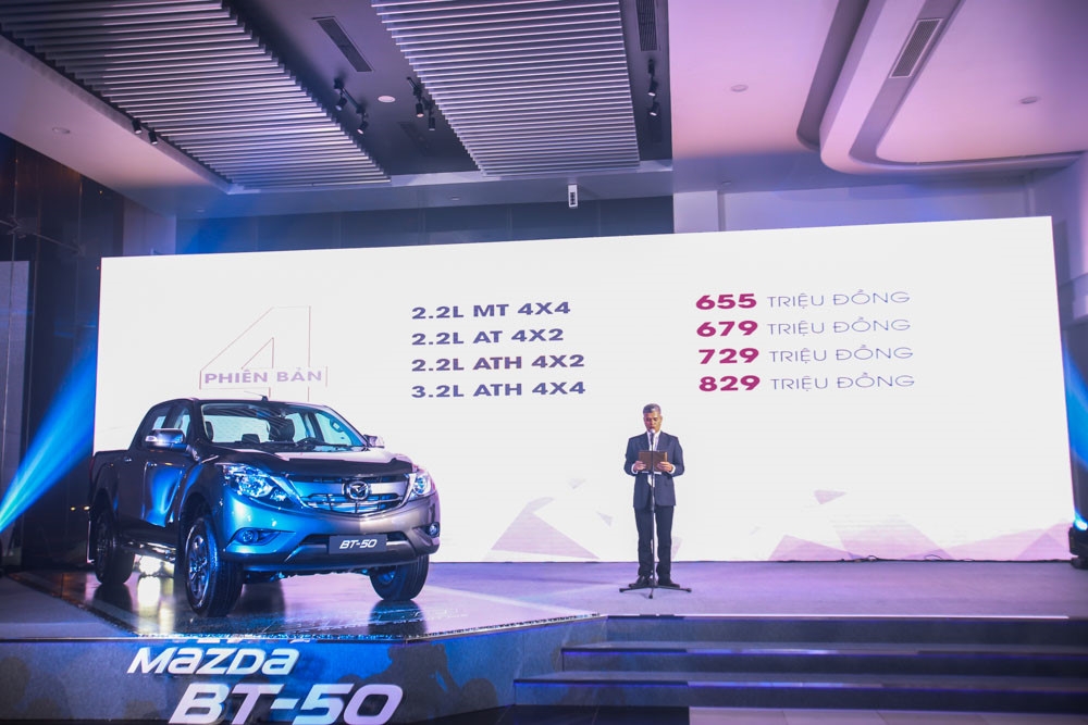 mazda bt 50 2019 gia tu 655 trieu dong tai viet nam