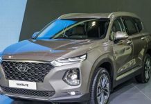Hyundai SantaFe 2019 ở Malaysia nhập khẩu từ Hàn Quốc
