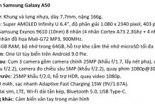  Mở hộp Samsung Galaxy A50: Khi Samsung thực sự nghiêm túc
			