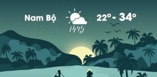 Thời tiết ngày 12/3: Nam Bộ mưa rào và dông chiều tối
