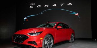 Hyundai Sonata 2020 xuất hiện tại Mỹ

