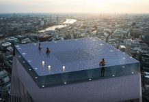  Luân Đôn sắp có bể bơi vô cực trên nóc nhà với góc nhìn 360 độ đầu tiên trên thế giới
			