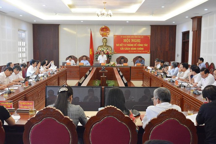 Chủ tịch UBND tỉnh Gia Lai Võ Ngọc Thành phát biểu chỉ đạo tại Hội nghị.