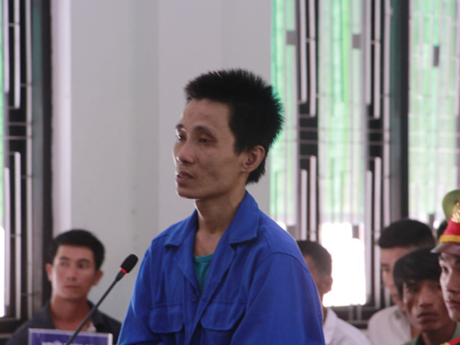 Nguyễn Văn Việt bị tù chung thân về tội giết người, cướp tài sản /// Ảnh: Bùi Ngọc Long