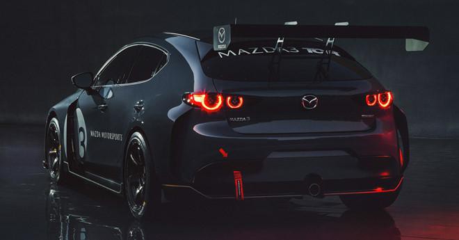 Xuất hiện Mazda3 phiên bản xe đua mạnh tới 350 mã lực Ảnh 1