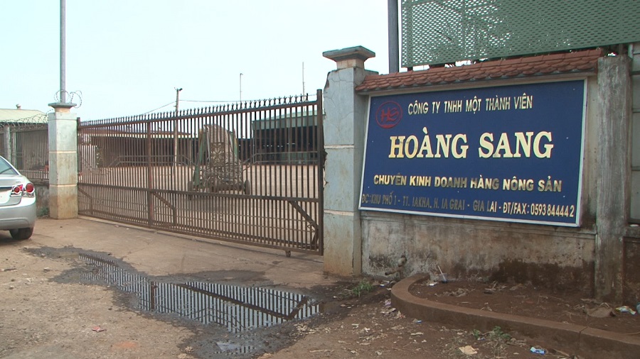 Kho chứa nông sản của Công ty Hoàng Sang đã thế chấp vay tiền tại Ngân hàng. Vbtt 02