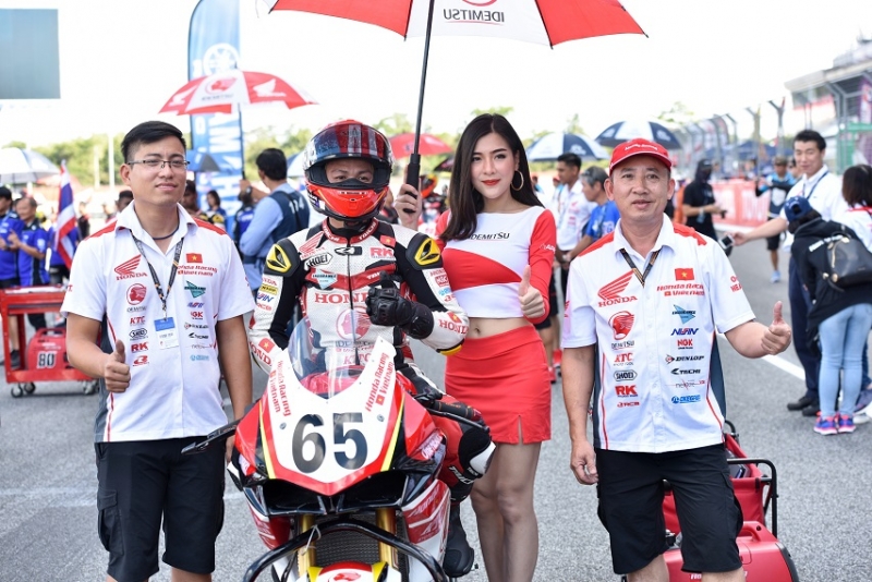 honda racing vietnam vo dich giai thailand talent cup