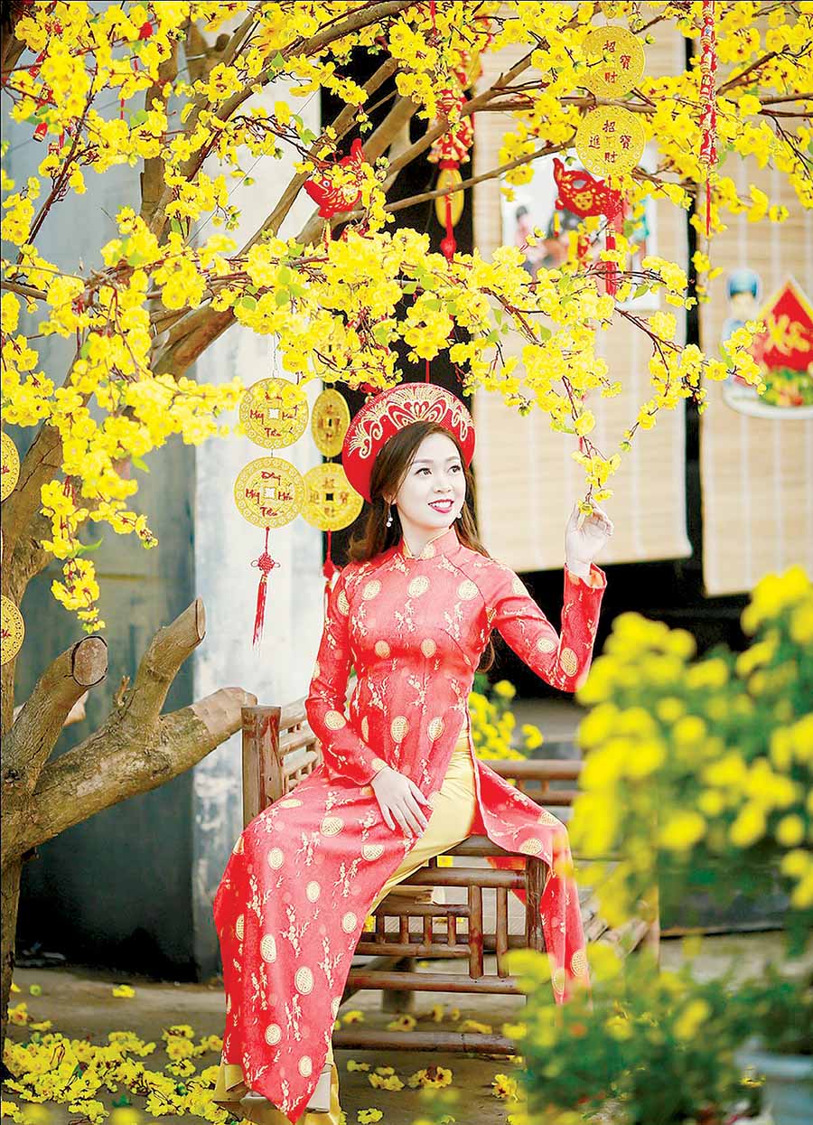 Sắc xuân. Ảnh: THẾ HIỂN