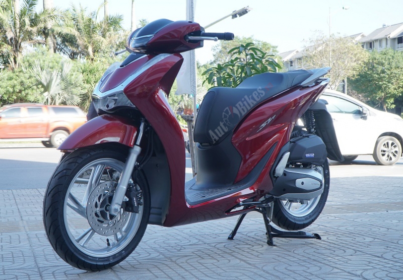 chum anh chi tiet 4 mau 4 phien ban honda sh 2020