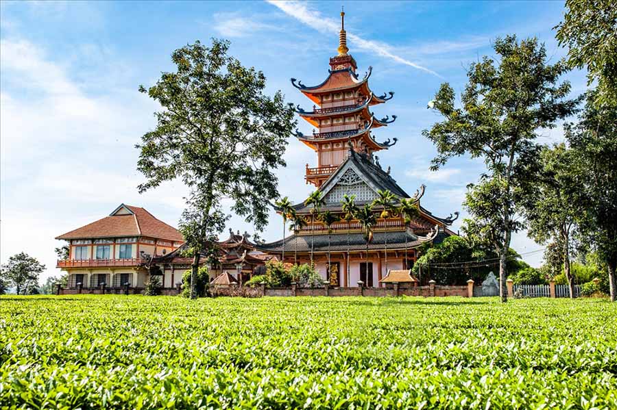   Chùa Bửu Minh (xã Nghĩa Hưng, huyện Chư Pah). Ảnh internet