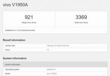 Phiên bản kế nhiệm của Vivo NEX 3 5G xuất hiện trên Geekbench với Snapdragon 865