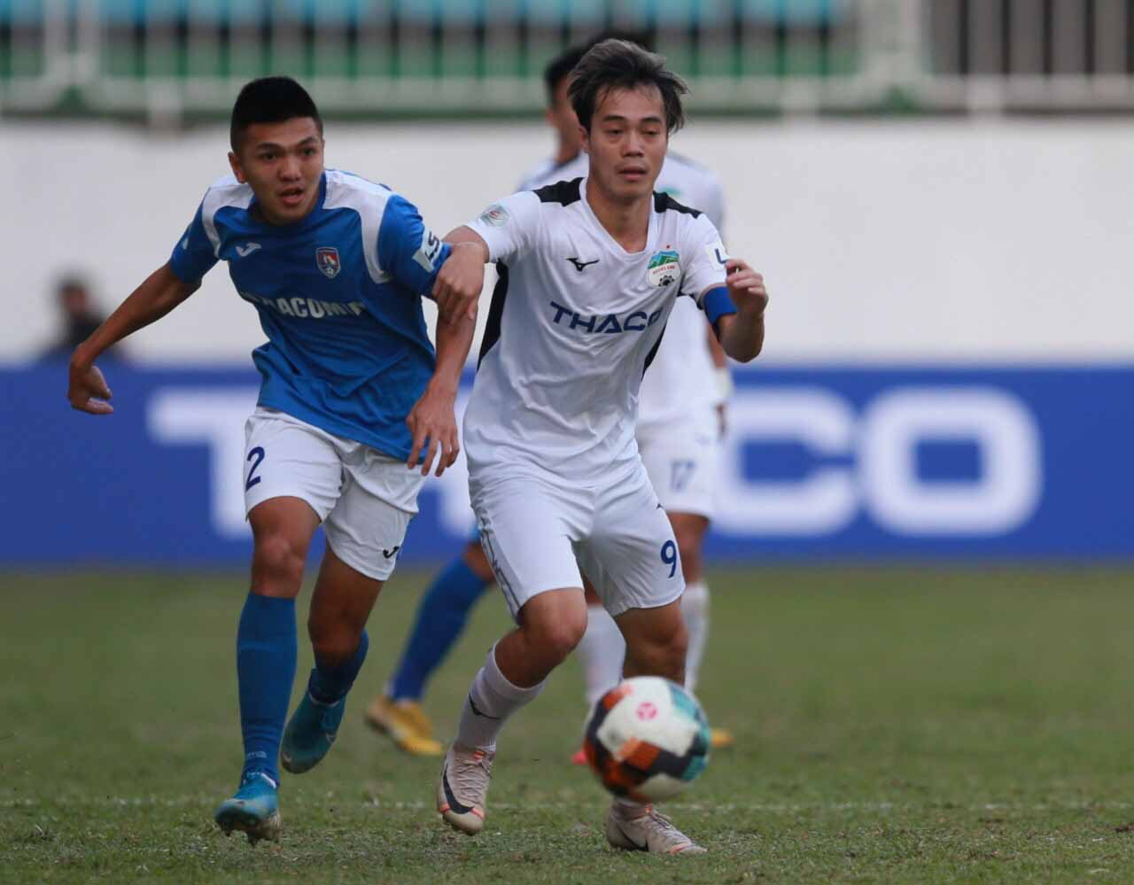 HA.GL có 3 điểm đầu tiên đầy suôn sẻ. Ảnh: Lê Văn Ngọc 