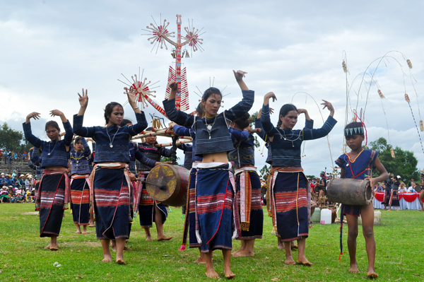 Văn hóa truyền thống vẫn được gìn giữ trong các ngôi làng dân tộc thiểu số ở Kông Pla. Ảnh: P.L