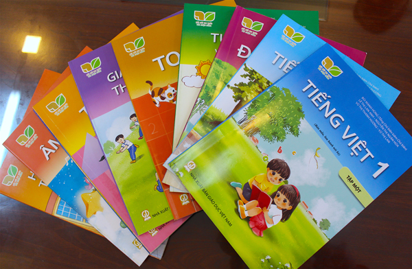 Bộ sách Kết nối tri thức với cuộc sống của NXB Giáo dục Việt Nam được 142 trường học lựa chọn. Ảnh: Hồng Thi