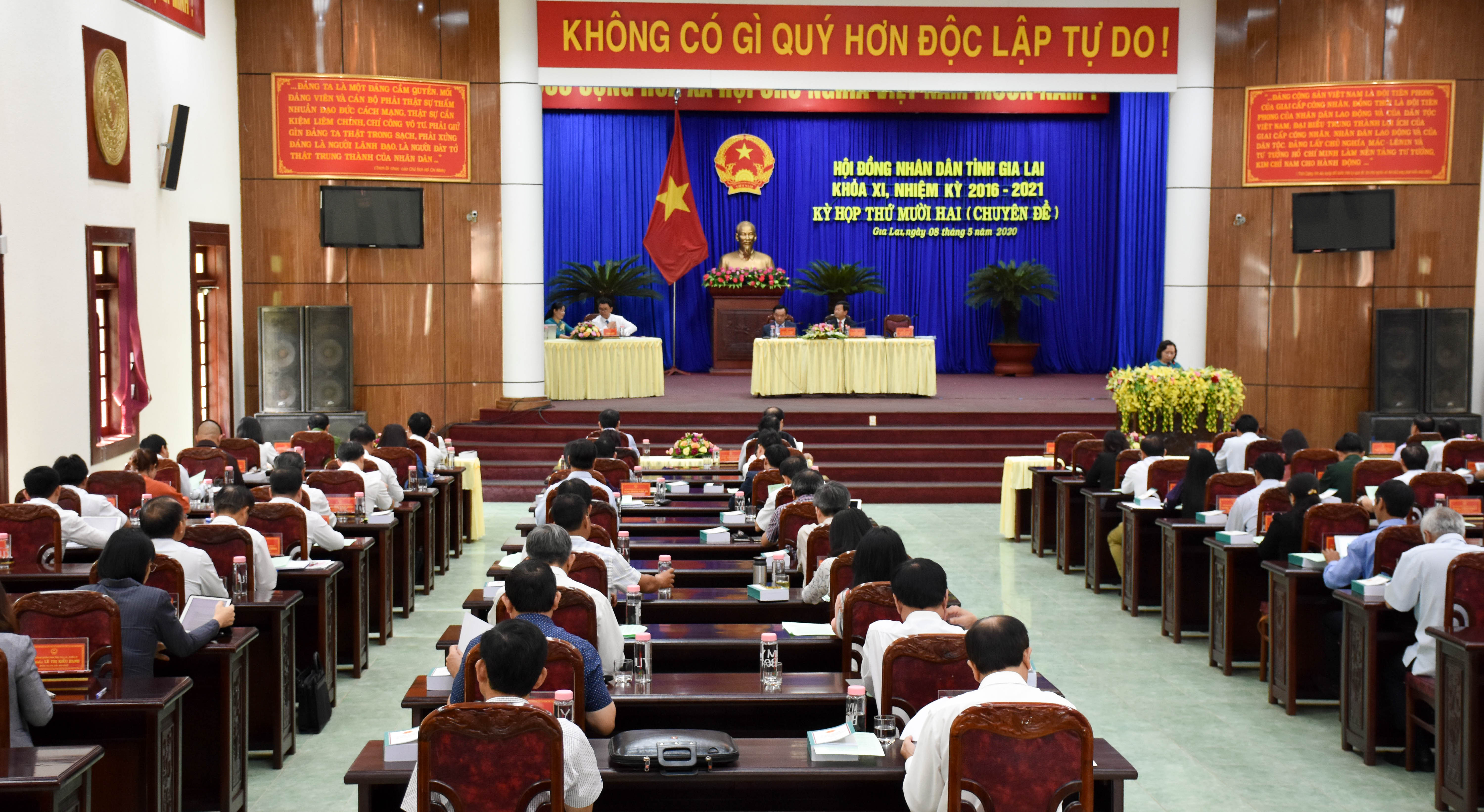 Quang cảnh Kỳ họp. Ảnh: Quang Tấn