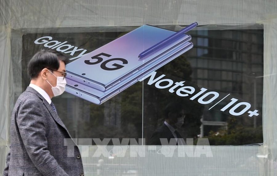 Samsung Electronics thống lĩnh thị phần điện thoại 5G tại Mỹ Ảnh 1