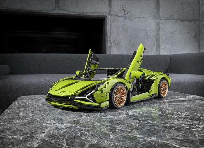 Siêu bò' Lamborghini Sian FKP 37 phiên bản Lego