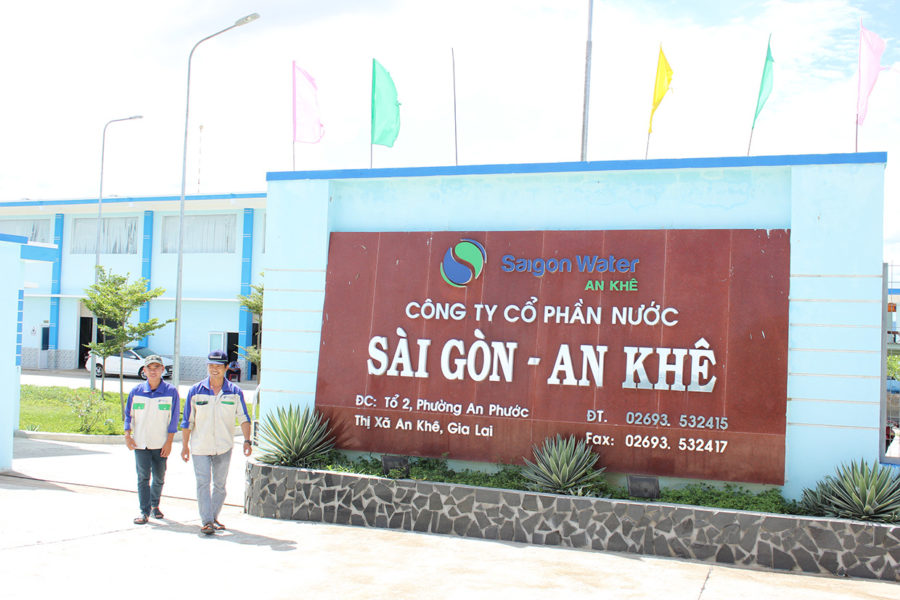 Nhà máy nước Sài Gòn - An Khê. Ảnh: Nguyễn Diệp