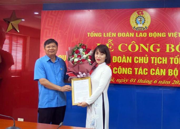 Bổ nhiệm phó Trưởng Ban Tài chính Tổng LĐLĐ Việt Nam Ảnh 1