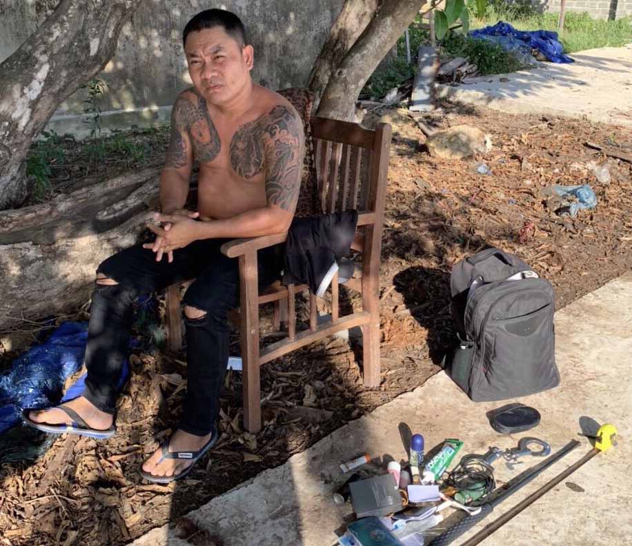 Đối tượng Phạm Quỳnh Lâm. Ảnh: Văn Ngọc   