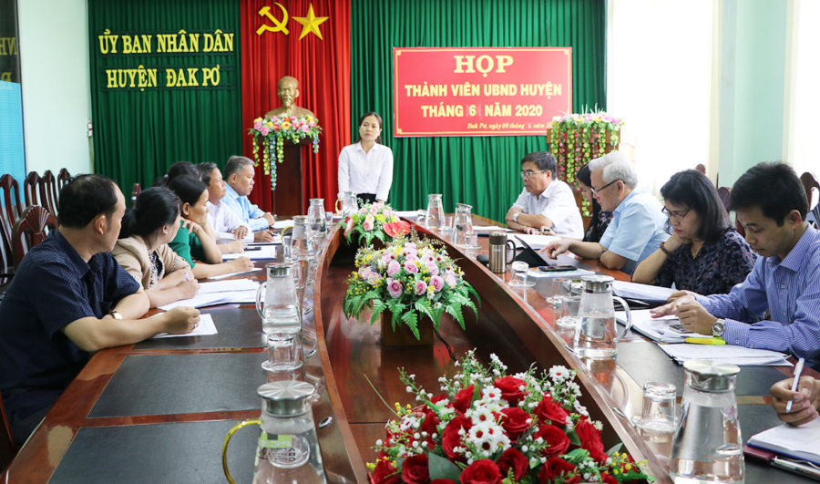 Quang cảnh buổi làm việc. Ảnh: Ngọc Minh
