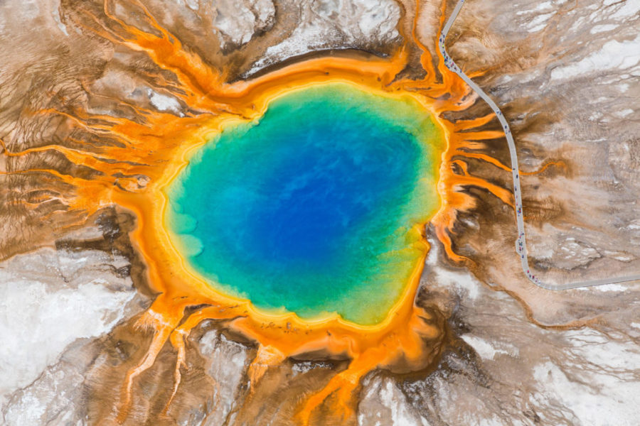 Vụ phun trào lớn nhất của núi lửa Yellowstone  tạo ra lớp dung nham có thể bao phủ một khu vực rộng tương đương bang New Jersey, Mỹ (Ảnh:Arte)