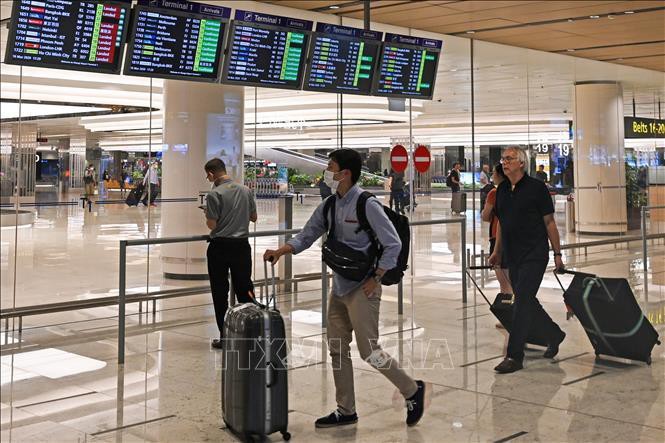 Singapore áp dụng các biện pháp bảo đảm hạn chế tiếp xúc tại sân bay Ảnh 1