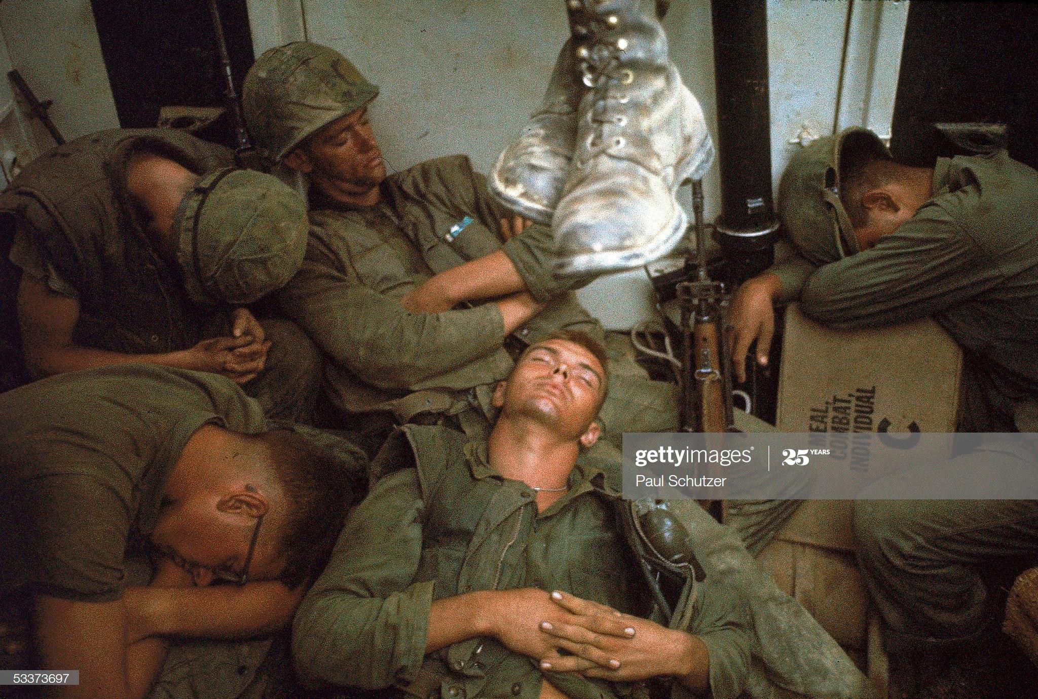 Ảnh độc: Giấc ngủ của lính Mỹ trong chiến tranh Việt Nam Ảnh 1