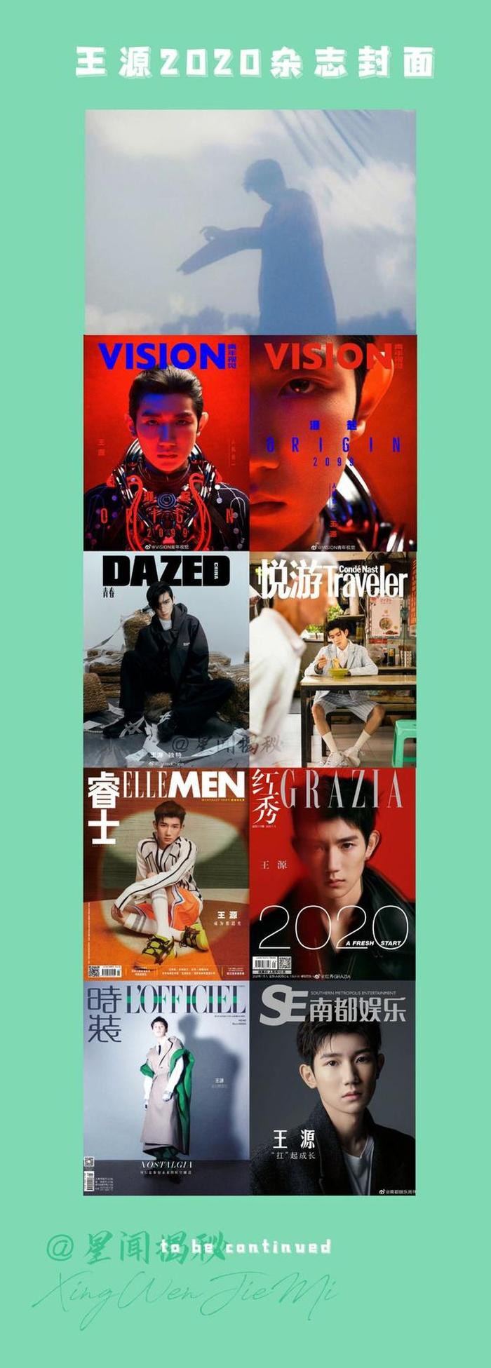 Vương Nguyên tiếp tục gây thương nhớ với bộ ảnh tạp chí thứ tám trong năm 2020 Ảnh 1