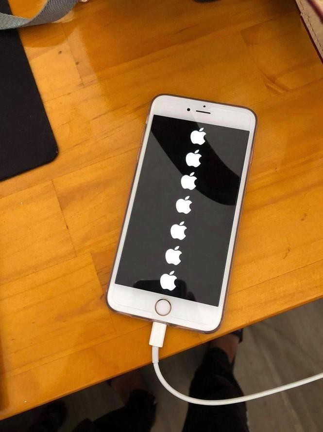 Sau khi nâng cấp iPhone của mình lên iOS 14, chàng trai này nhận được hẳn... 7 trái táo Ảnh 1