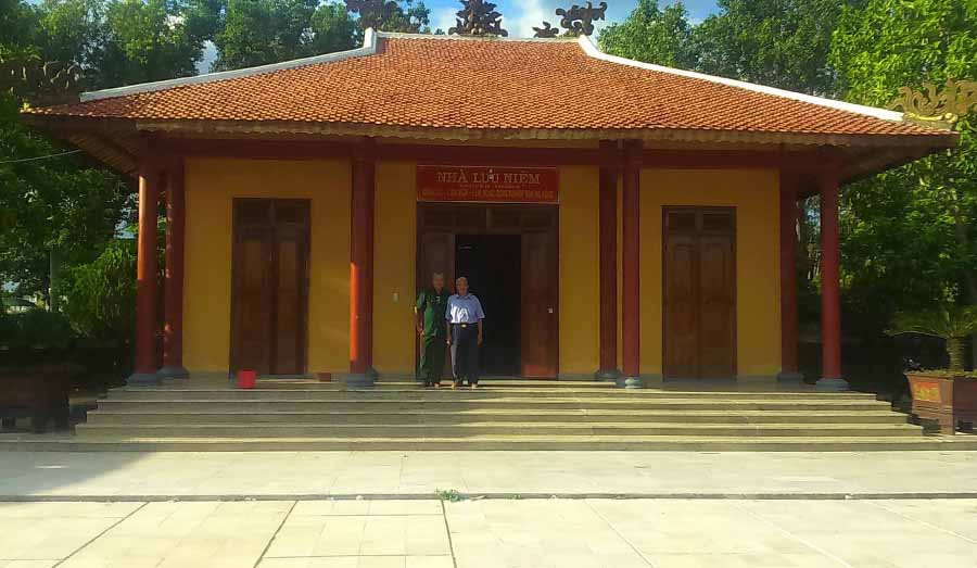 Nhà lưu niệm Đoàn 332 tại thị trấn Kbang, huyện Kbang. Ảnh: Ngọc Tấn