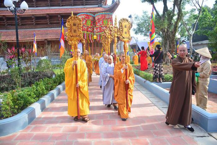 Khánh thành chùa Quỳnh Lâm thiêng liêng Ảnh 1