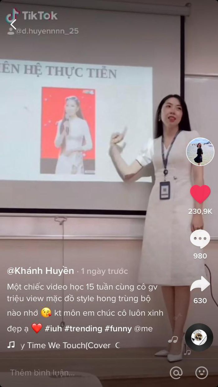 Nữ giảng viên gây sốt với màn 'lên đồ' đi dạy ấn tượng: 15 tuần không trùng bộ đồ nào Ảnh 2