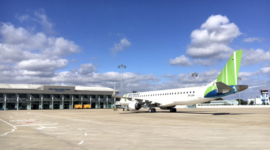  Từ ngày 25-1, Bamboo Airways sẽ mở thêm đường bay Pleiku-Vinh với tần suất 4 chuyến_tuần vào các ngày thứ 2, 4, 6 và chủ nhật. Ảnh: Lê Hòa