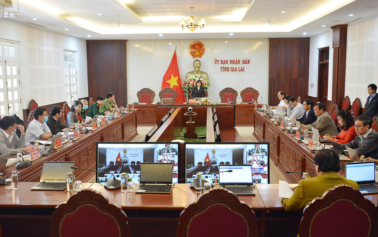 Quang cảnh cuộc họp. Ảnh: Như Nguyện