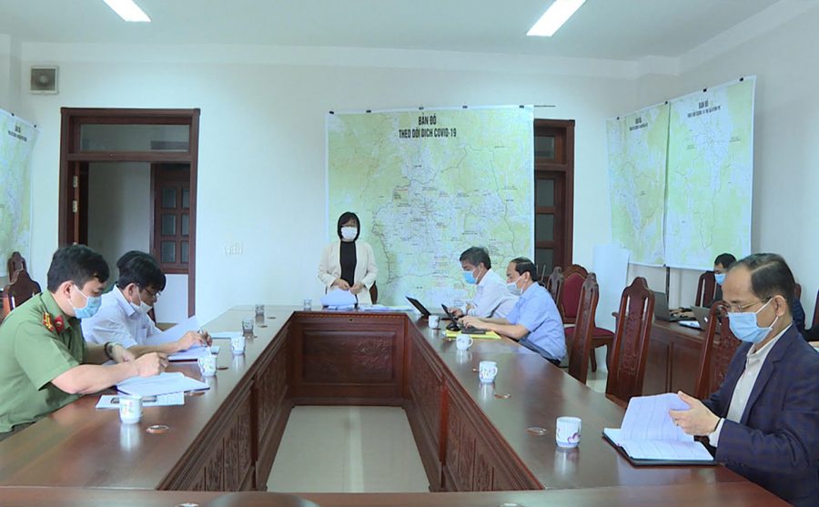 Quang cảnh cuộc họp. Ảnh: Như Nguyện