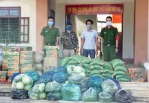 Hỗ trợ hơn 500 kg rau củ cho người dân buôn Sô Ma Lơng bị cách ly