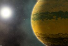 Sao Mộc ấm TOI-201b - Ảnh đồ họa từ Sci-News