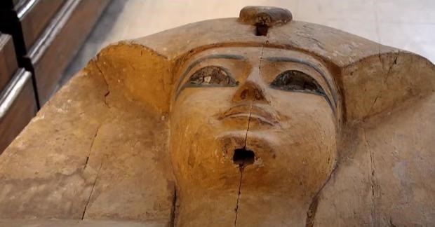 Quan tài chứa xác ướp của pharaoh Sequenere Taa II, người trị vì Ai Cập cổ đại trong triều đại thứ 17 cho đến khoảng năm 1555 trước Công nguyên. Ảnh: Experience Egypt