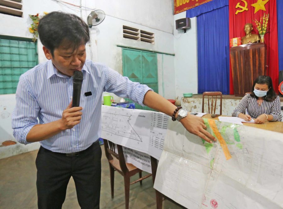 Ông Nguyễn Kim Chuân-Giám đốc Công ty FBS Gia Lai cho biết trong quy hoạch có 1 con đường rộng 3 m cho người dân trong hẻm